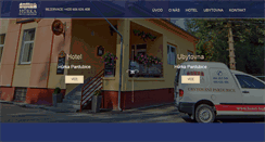 Desktop Screenshot of hotel-hurka.cz